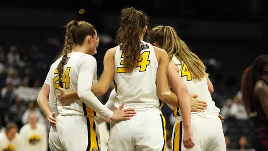 Women's Basketball Huddle