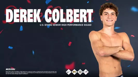 Derek Colbert Diving National Team