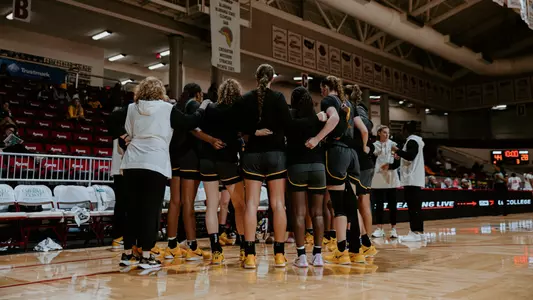 Women's Basketball Huddle