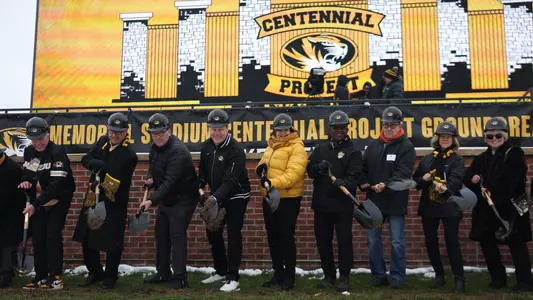 Memorial Stadium Centennial Project Groundbreaking