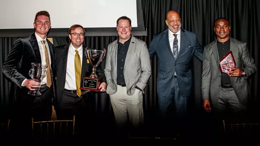 Group photo from Jack Buck Sports Awards