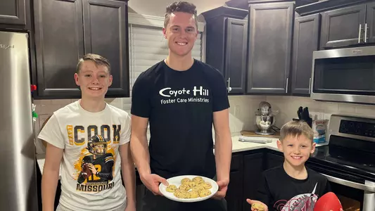 University of Missouri quarterback Brady Cook was named to the Southeastern Conference Football Community Service Team, the league office announced Thursday.