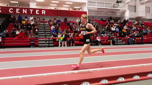 Blake Morris during the 2024 SEC Indoor Championships.