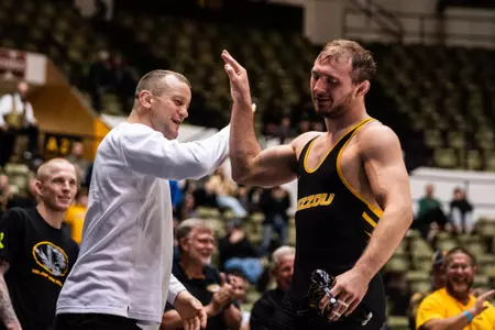 Mzzou Wrestling vs Wyoming, December 8 2023.