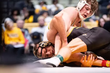 Mzzou Wrestling vs Wyoming, December 8 2023.