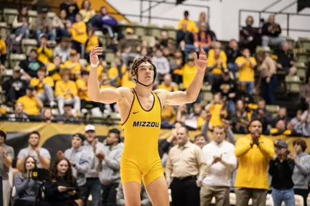Mizzou Wrestling vs Northern Iowa January 8, 2023.