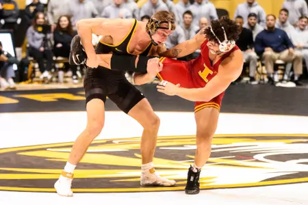 Mizzou Tigers vs. Iowa State Cyclones at Hearnes Center in Columbia, MO, on Wednesday, February 15, 2023. John Gronski/Mizzou Athletics
