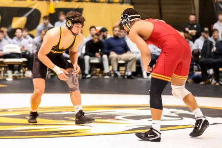 Mizzou Tigers vs. Iowa State Cyclones at Hearnes Center in Columbia, MO, on Wednesday, February 15, 2023. John Gronski/Mizzou Athletics