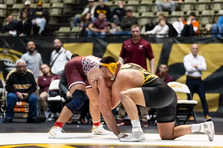 Photo by: Kaylee English
Wrestling vs Virginia Tech 
1/2/2023