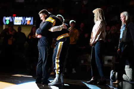 Mizzou Wrestling faces off against Oklahoma State University at the Hearnes Center on Sunday, February 4, 2024 in Columbia, Missouri.