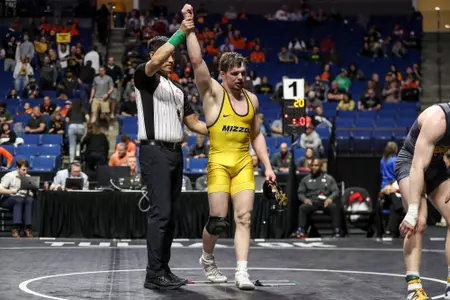 Mizzou 157lbs Jarrett Jacques
Big 12 Championships at BOK Center in Tulsa, OK. on Saturday, March 05, 2022.
Mikayla Schmidt/Mizzou Athletics