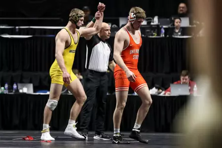 Mizzou 197lbs Rocky Elam
Big 12 Championships at BOK Center in Tulsa, OK. on Saturday, March 05, 2022.
Mikayla Schmidt/Mizzou Athletics