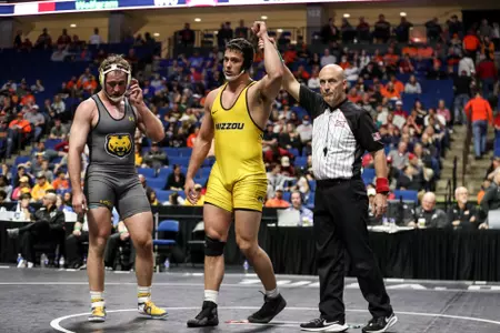 Mizzou 285lbs Zach Elam
Big 12 Championships at BOK Center in Tulsa, OK. on Saturday, March 05, 2022.
Mikayla Schmidt/Mizzou Athletics