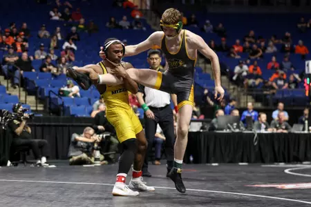 Mizzou 149lbs Josh Edmond
Big 12 Championships at BOK Center in Tulsa, OK. on Saturday, March 05, 2022.
Mikayla Schmidt/Mizzou Athletics
