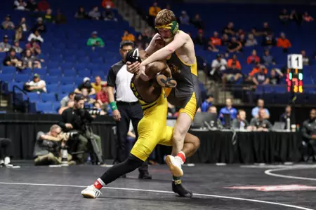 Mizzou 149lbs Josh Edmond
Big 12 Championships at BOK Center in Tulsa, OK. on Saturday, March 05, 2022.
Mikayla Schmidt/Mizzou Athletics