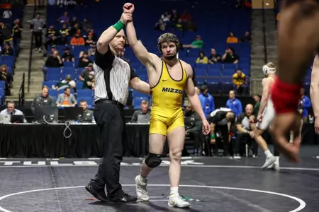 Mizzou 157lbs Jarrett Jacques
Big 12 Championships at BOK Center in Tulsa, OK. on Saturday, March 05, 2022.
Mikayla Schmidt/Mizzou Athletics