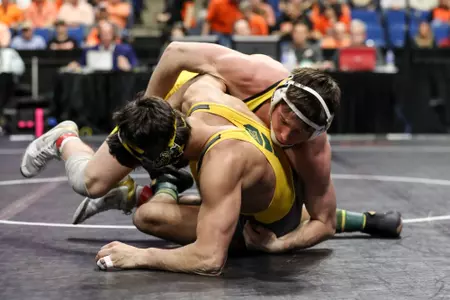 Mizzou 165lbs Keegan O'Toole
Big 12 Championships at BOK Center in Tulsa, OK. on Saturday, March 05, 2022.
Mikayla Schmidt/Mizzou Athletics