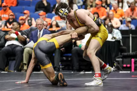 Mizzou 165lbs Keegan O'Toole
Big 12 Championships at BOK Center in Tulsa, OK. on Saturday, March 05, 2022.
Mikayla Schmidt/Mizzou Athletics