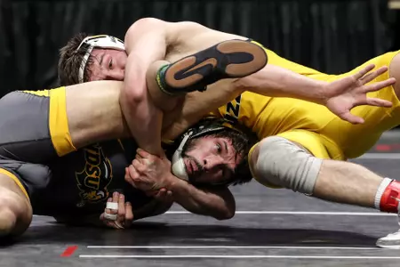 Mizzou 165lbs Keegan O'Toole
Big 12 Championships at BOK Center in Tulsa, OK. on Saturday, March 05, 2022.
Mikayla Schmidt/Mizzou Athletics