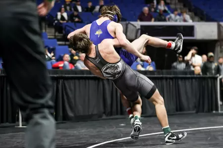 Mizzou 125lbs Connor Brown
Big 12 Championships at BOK Center in Tulsa, OK. on Sunday, March 06, 2022.
Mikayla Schmidt/Mizzou Athletics