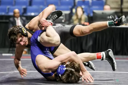 Mizzou 125lbs Connor Brown
Big 12 Championships at BOK Center in Tulsa, OK. on Sunday, March 06, 2022.
Mikayla Schmidt/Mizzou Athletics