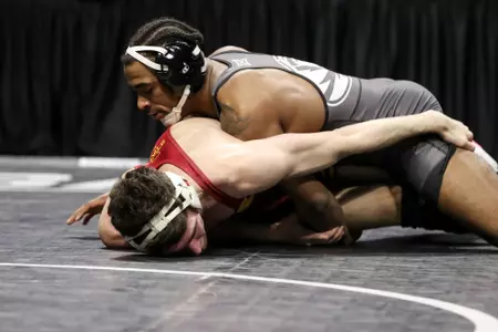 Mizzou 149lbs Josh Edmond
Big 12 Championships at BOK Center in Tulsa, OK. on Sunday, March 06, 2022.
Mikayla Schmidt/Mizzou Athletics