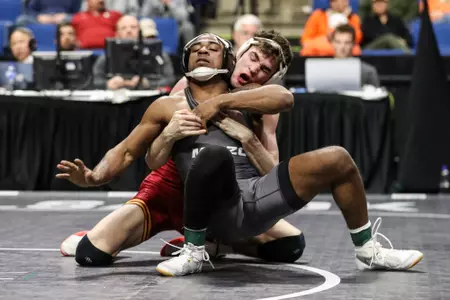 Mizzou 149lbs Josh Edmond
Big 12 Championships at BOK Center in Tulsa, OK. on Sunday, March 06, 2022.
Mikayla Schmidt/Mizzou Athletics