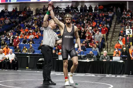 Mizzou 197lbs Rocky Elam
Big 12 Championships at BOK Center in Tulsa, OK. on Sunday, March 06, 2022.
Mikayla Schmidt/Mizzou Athletics