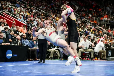 Mizzou Wrestling 197lbs Rocky Elam
NCAA Division 1 Wrestling Championships at Little Caesar’s Arena in Detroit, MI. on Saturday, March 19, 2022.
Mikayla Schmidt/Mizzou Athletics