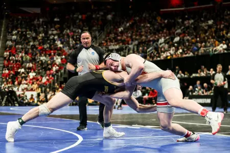 Mizzou Wrestling 197lbs Rocky Elam
NCAA Division 1 Wrestling Championships at Little Caesar’s Arena in Detroit, MI. on Saturday, March 19, 2022.
Mikayla Schmidt/Mizzou Athletics