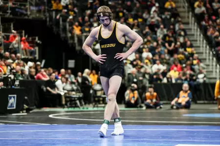 Mizzou Wrestling 197lbs Rocky Elam
NCAA Division 1 Wrestling Championships at Little Caesar’s Arena in Detroit, MI. on Saturday, March 19, 2022.
Mikayla Schmidt/Mizzou Athletics