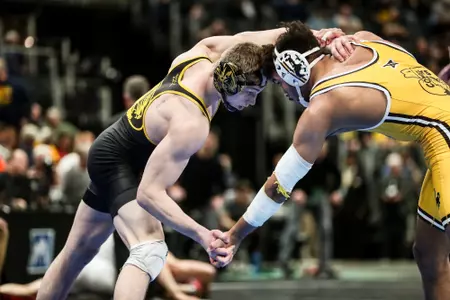 Mizzou Wrestling 197lbs Rocky Elam
NCAA Division 1 Wrestling Championships at Little Caesar’s Arena in Detroit, MI. on Saturday, March 19, 2022.
Mikayla Schmidt/Mizzou Athletics