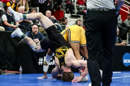Mizzou Wrestling 197lbs Rocky Elam
NCAA Division 1 Wrestling Championships at Little Caesar’s Arena in Detroit, MI. on Saturday, March 19, 2022.
Mikayla Schmidt/Mizzou Athletics
