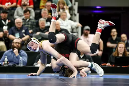 Mizzou Wrestling 165lbs Keegan O’Toole
NCAA Division 1 Wrestling Championships at Little Caesar’s Arena in Detroit, MI. on Saturday, March 19, 2022.
Mikayla Schmidt/Mizzou Athletics