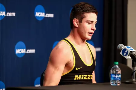 Mizzou Wrestling 165lbs Keegan O’Toole
NCAA Division 1 Wrestling Championships at Little Caesar’s Arena in Detroit, MI. on Saturday, March 19, 2022.
Mikayla Schmidt/Mizzou Athletics