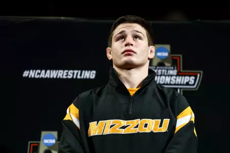 Mizzou Wrestling 165lbs Keegan O’Toole
NCAA Division 1 Wrestling Championships at Little Caesar’s Arena in Detroit, MI. on Saturday, March 19, 2022.
Mikayla Schmidt/Mizzou Athletics