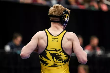 Mizzou Wrestling 125lbs Noah Surtin
NCAA Division 1 Wrestling Championships at Little Caesar’s Arena in Detroit, MI. on Thursday, March 17, 2022.
Mikayla Schmidt/Mizzou Athletics
