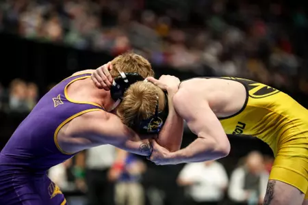 Mizzou Wrestling 125lbs Noah Surtin
NCAA Division 1 Wrestling Championships at Little Caesar’s Arena in Detroit, MI. on Thursday, March 17, 2022.
Mikayla Schmidt/Mizzou Athletics