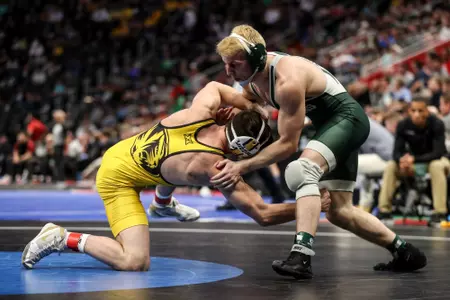 Mizzou Wrestling 165lbs Keegan O’Toole
NCAA Division 1 Wrestling Championships at Little Caesar’s Arena in Detroit, MI. on Thursday, March 17, 2022.
Mikayla Schmidt/Mizzou Athletics