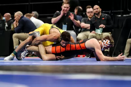 Mizzou Wrestling 184lbs Jeremiah Kent
NCAA Division 1 Wrestling Championships at Little Caesar’s Arena in Detroit, MI. on Thursday, March 17, 2022.
Mikayla Schmidt/Mizzou Athletics