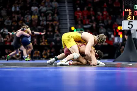 Mizzou Wrestling 197lbs Rocky Elam
NCAA Division 1 Wrestling Championships at Little Caesar’s Arena in Detroit, MI. on Thursday, March 17, 2022.
Mikayla Schmidt/Mizzou Athletics