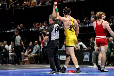 Mizzou Wrestling 285lbs Zach Elam
NCAA Division 1 Wrestling Championships at Little Caesar’s Arena in Detroit, MI. on Thursday, March 17, 2022.
Mikayla Schmidt/Mizzou Athletics