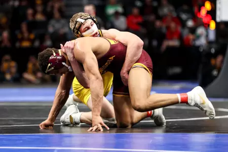 Mizzou Wrestling 197lbs Rocky Elam
NCAA Division 1 Wrestling Championships at Little Caesar’s Arena in Detroit, MI. on Thursday, March 17, 2022.
Mikayla Schmidt/Mizzou Athletics