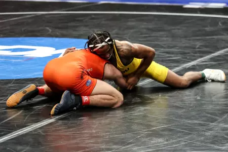 Mizzou Wrestling 149lbs Josh Edmond
NCAA Division 1 Wrestling Championships at Little Caesar’s Arena in Detroit, MI. on Thursday, March 17, 2022.
Mikayla Schmidt/Mizzou Athletics