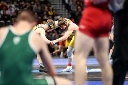 Mizzou Wrestling 157lbs Jarrett Jacques
NCAA Division 1 Wrestling Championships at Little Caesar’s Arena in Detroit, MI. on Thursday, March 17, 2022.
Mikayla Schmidt/Mizzou Athletics