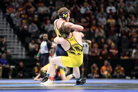 Mizzou Wrestling 157lbs Jarrett Jacques
NCAA Division 1 Wrestling Championships at Little Caesar’s Arena in Detroit, MI. on Thursday, March 17, 2022.
Mikayla Schmidt/Mizzou Athletics