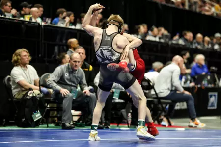 Mizzou Wrestling 125lbs Noah Surtin
NCAA Division 1 Wrestling Championships at Little Caesar’s Arena in Detroit, MI. on Friday, March 18, 2022.
Mikayla Schmidt/Mizzou Athletics