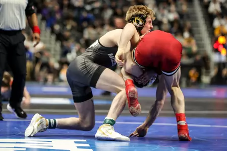 Mizzou Wrestling 125lbs Noah Surtin
NCAA Division 1 Wrestling Championships at Little Caesar’s Arena in Detroit, MI. on Friday, March 18, 2022.
Mikayla Schmidt/Mizzou Athletics