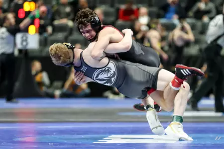 Mizzou Wrestling 125lbs Noah Surtin
NCAA Division 1 Wrestling Championships at Little Caesar’s Arena in Detroit, MI. on Friday, March 18, 2022.
Mikayla Schmidt/Mizzou Athletics