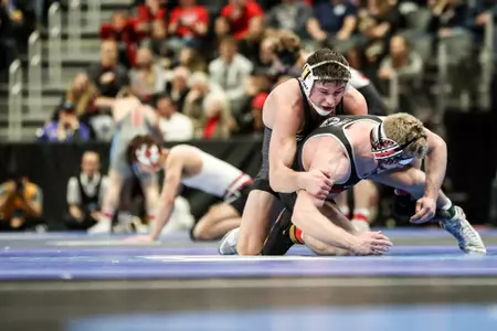 Mizzou Wrestling 165lbs Keegan O’Toole
NCAA Division 1 Wrestling Championships at Little Caesar’s Arena in Detroit, MI. on Friday, March 18, 2022.
Mikayla Schmidt/Mizzou Athletics